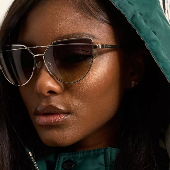 Blackburn Shades Jordan C4 Cat Eye Sunglasses Summer Plum Handmade in Italy - Picture 12 of 12